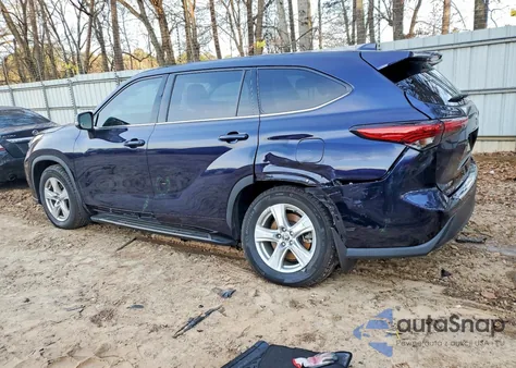 2021 Toyota Highlander L from USA, damaged, VIN 5TDCZRAHXMS535237